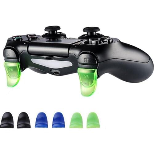 2pcs/Set L2 R2 Buttons Extension Trigger for PS4 Controller for PS4 Extension Button for PS4 Gamepad Game Accessories