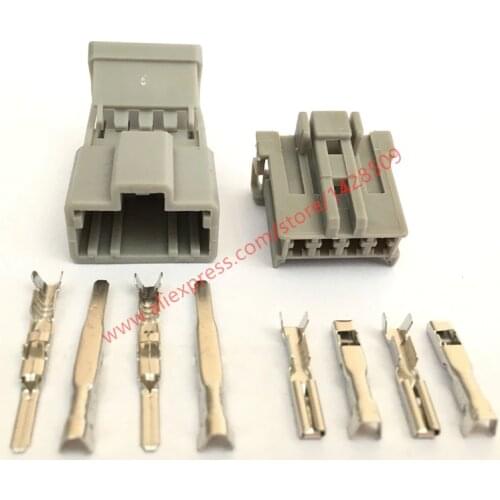 5 Sets Sumitomo 6098-0244 6098-0243 4 Pin Electrical Wiring Connectors Female And Male Automotive Connector