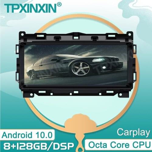 Android 10.0 8+128G Carplay 8-core CPU for Jaguar F-PACE XE 2016 2017 2018 Car Radio tape recorder BT Screen stereo Navigation