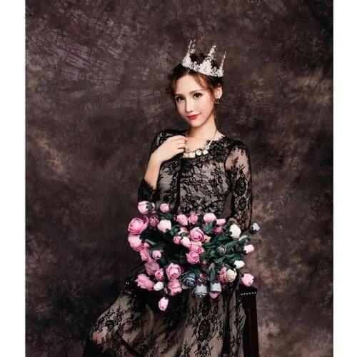 DAWNKNOW Handcrafted Pro Dyed Muslin Vintage photography background Old Master Painting Backdrops For Photo Studio DM149