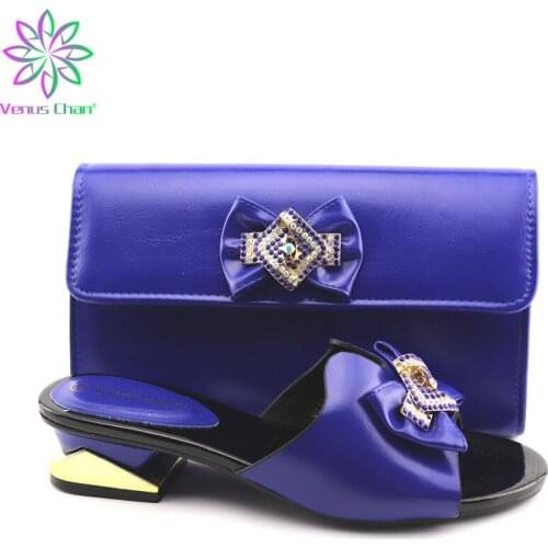 African Shoes And Bags To Match Set High Quality Women Shoes And Bag Sets Italian Shoes And Bag Set For Party