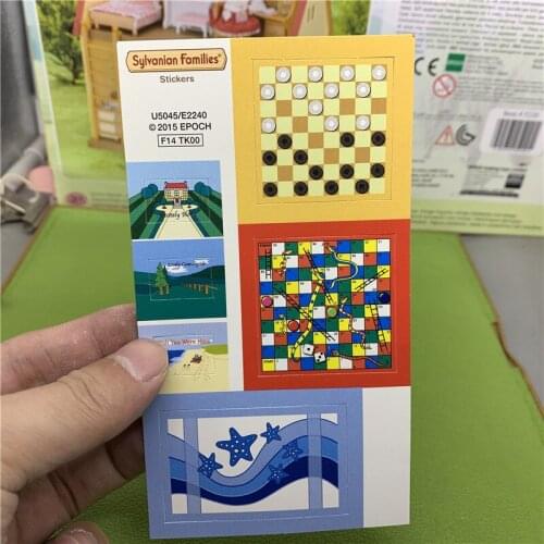 Geniune Sylvanian Doll Families Dollhouse Animal Figures furniture set clothes house food without package