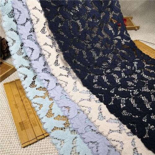 RR2174 21cm Wide lace accessories skirt and sweater hem decoration thickening water soluble hollow out cloth skirt material