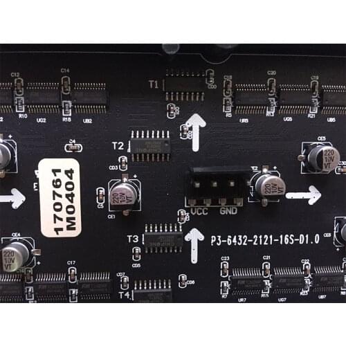 Free shipping P3 hub75 matrix led sign Indoor 64*32dots smd2121 3in1 led module RGB 192*96mm 16S led display cabinet led sign