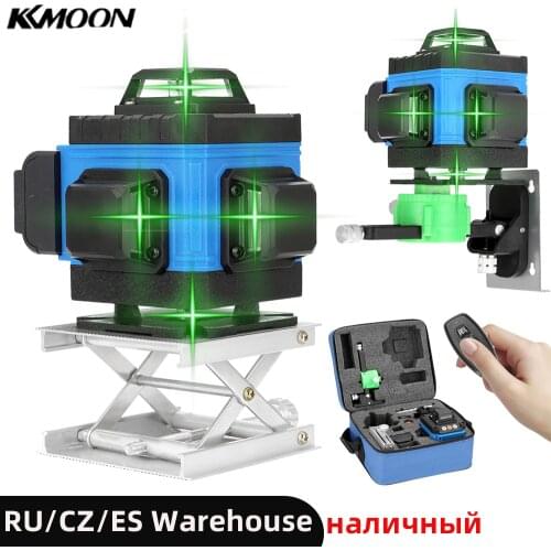 Multifunctional 16 Lines Level Tool Vertical Horizontal Crossline APP Remote Control with Self-leveling Function