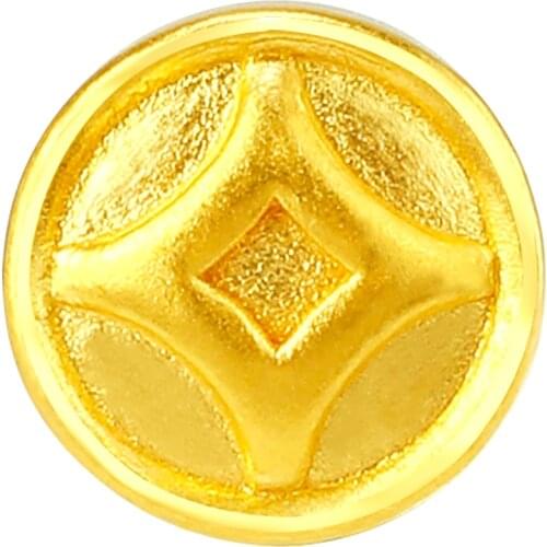 New 24K Yellow Gold Bracelet 999 Gold Coin Bracelet Handmade String Bracelet