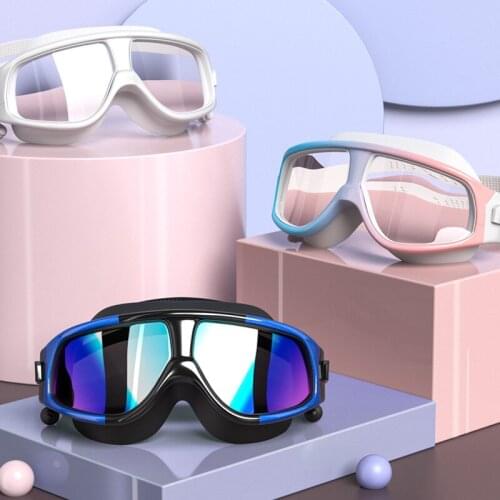 Swimming Myopia Goggles Professional Swim Glasses Anti Fog UV Protection No Leaking for Adult Men Women Myopia Glasses Set