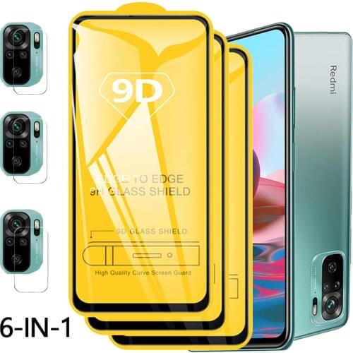Pelicula De Vidro Redmi Note 10 Camera Glass for Xiaomi Note10 Pro Smartphone Xiaomi Redminote 10s Nota 10Pro Screen Protector Redmi Not 10 5g Protective Glass Film Redmi Note 10 S