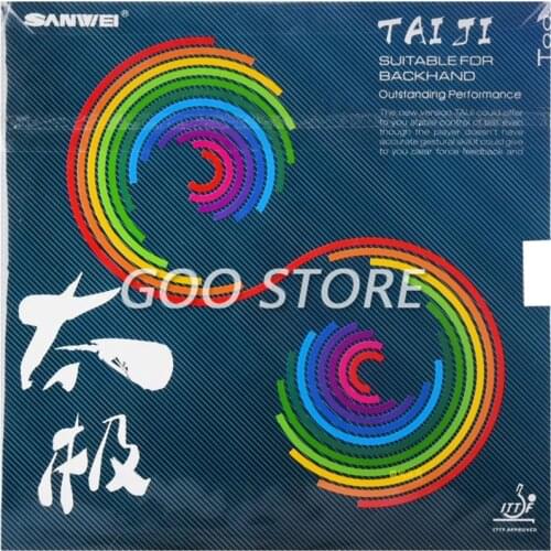 SANWEI TAIJI TAICHI, T88-TAIJI, Backhand TAIJI LIGHT T88 SANWEI Table Tennis Rubber Original SANWEI Ping Pong Sponge