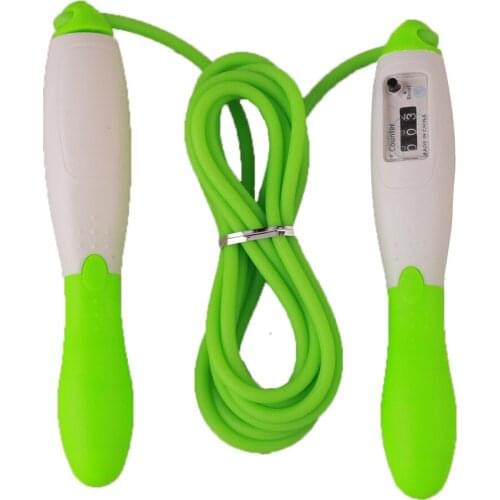 Jump Ropes With Counter 1PC Professional Fitness Equipment Adjustable Speed Counting Jump Skip Rope Sports Fitness Accessories