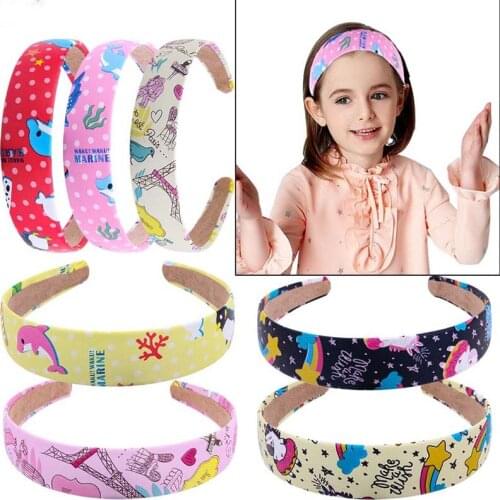 Candugirl Cute Child Girls Hair Band Fashion Simple Hair Hoop Lovely Cartoon Animal Fruit Headband Accessories Ornament Headwear