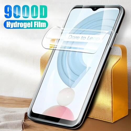 1-3pcs readmi c21 hydrogel film readmy c21 anti-scratch screen protector film not glas for oppo realme c21 c 21 21c film 6.5"