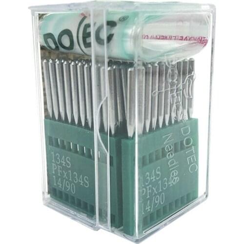 1 BOX For 100 PCS YUK sewing machine parts DOTEC PF*134S Flat turning needle Knife Needle