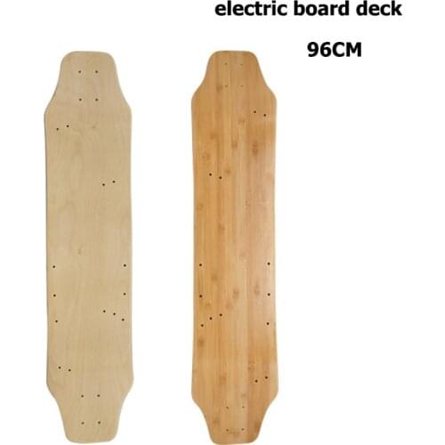 96cm Cross-Country Skateboard Deck 10 Tier Maple Board Four Wheel Electric Board DIY Deck Parts Supply