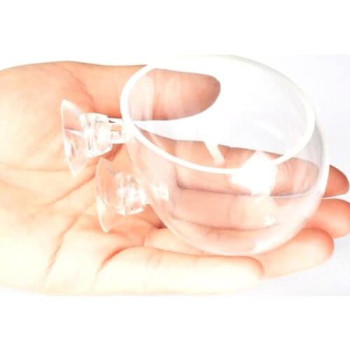 Aquarium decoration fish tank Mini Crystal Glass Pot Polka Water potted planting cylinder cup aquarium accessories supplies