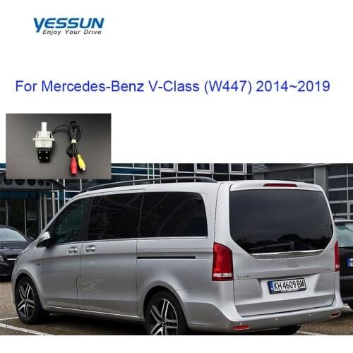 For Mercedes Benz V-Class V class W447 2014 2015 2016 2017 2018 2019 Car Rear View Camera backup Reverse Camera license bracket