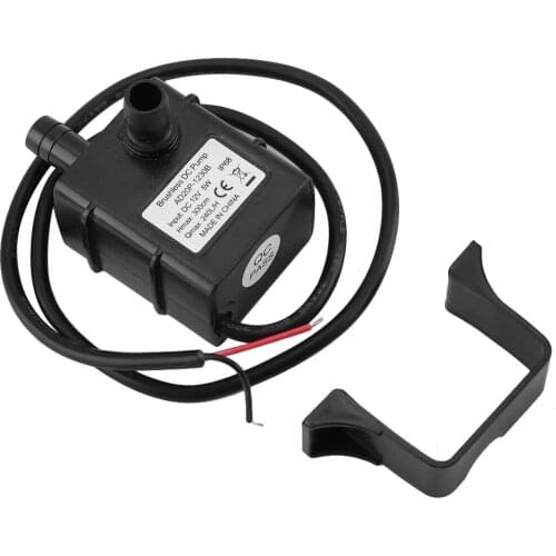 DC12V Cooling Cycle Silent Miniature Brushless Submersible Pump Used In Water Fountains Fish Tanks Etc