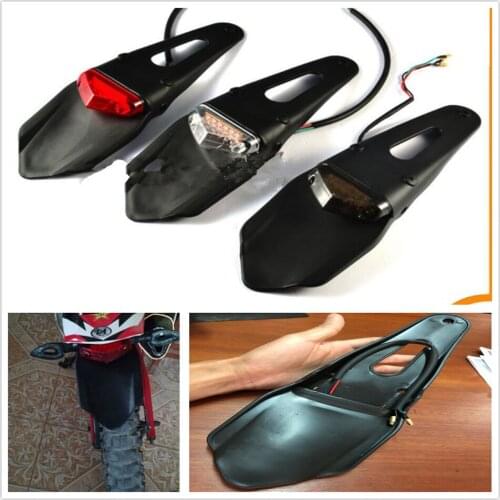 Dirtbike Fender Mudguard Brake Stop Rear Tail Light Taillight lamp for KTM 505SXF 505XCF 525SX SXR XC XCW 525EXCR