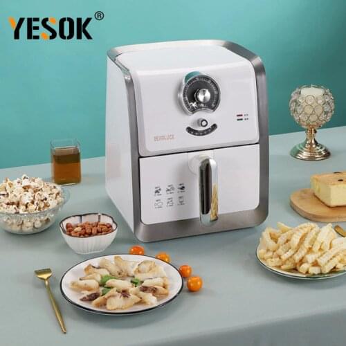 5L Large Capacity Household Air Fryer Oil-free French Fries Electric Fryer Air Fryer Deep Fryer Air Fryer Electric no oil 220V