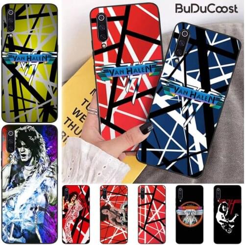 Eddie Van Halen Graphic Guitar Phone Case For Xiaomi Mi 9 9T CC9 CC9E 8 SE Pro A2 Lite 6X 5 A3 A1 Max Mix 2 3