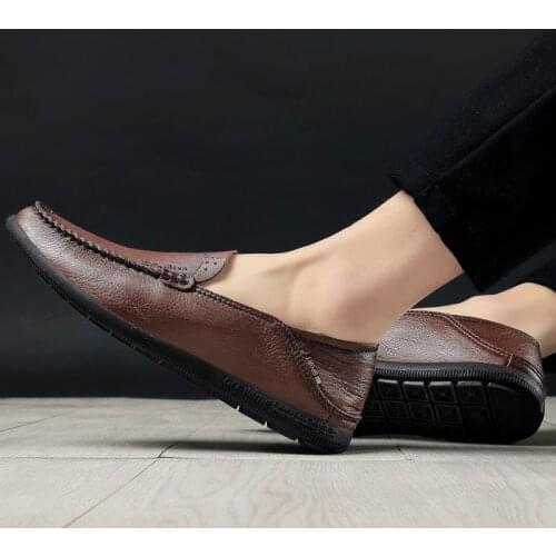 Hombre for fashion casuales hot informales male para homme shose leather soulier Mens masculino shoe mens 2020 cuero zapatos de