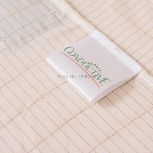 Individually packed 137cm*203cm Conductive Earth bed fitted sheet full size send 4.6 meters cable