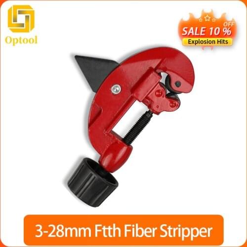 Fiber optic cable slitter tube cutter Heavy Duty Tubing Cutter cable stripper for 3-28mm Free shipping