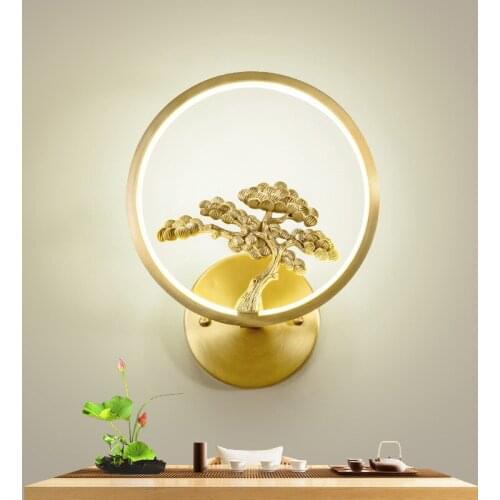 Loft nordic decoration home wall lamp bathroom fixture bedroom light glass ball living room bedside aisle wall lamp
