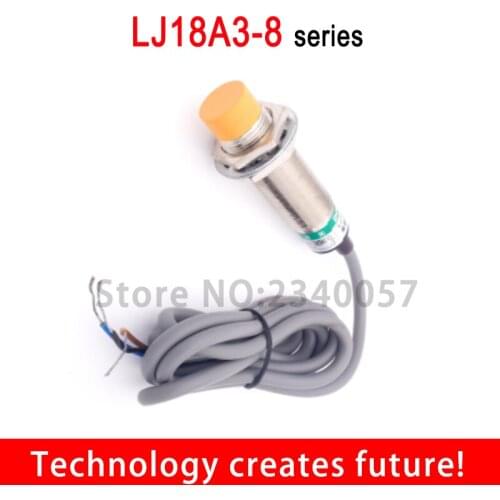M18 LJ18A3-8-Z/BX BY BZ DC 6-36V J/EZ DZ EDZ AC90-250V 8mm Non- Screen shield type proximity sensor switch LJ18A3-8 series
