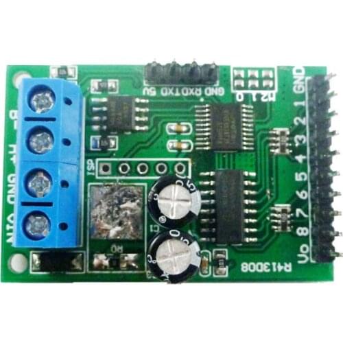 DC 5V 12V 24V 10-15MA RS485 RS232 (TTL) Modbus RTU Control Module UART for 1-8 CH Relay Switch Board PLC Measuring Instruments