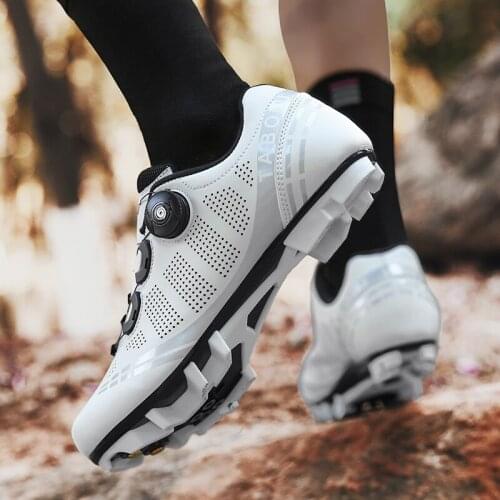 Professional Athletic Bicycle Shoes MTB Cycling Shoes Men Self-Locking Road Bike Shoes Women Cycling Sneakers
