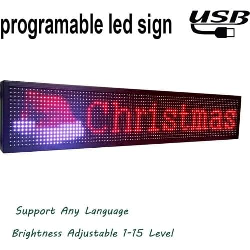 Programmable outdoor P8 RGB full color SMD scrolling message board Perfect solution for Business Ad Board