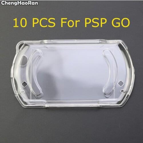 ChengHaoRan For PSP GO transparent glass housing for PSP go and hard protective housing for PSP GO 10 uds