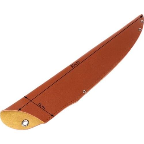 PU Faux Leather Universal Knife Sheath Family Portable Fruit Knife Multi-purpose Knife Knife Cover E56C