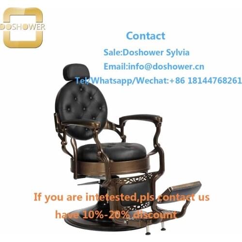 Antique barber chair with gold barber chair for man barber chair