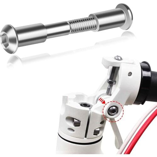 1 Set Metal Fixed Bolt Screws For Xiaomi M365 Electric Scooter Parts Hinge Harden Steel Lock Screw Replacement Accessories