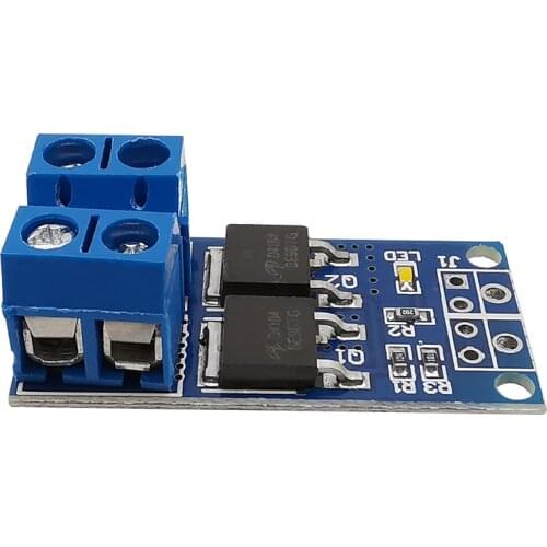 1Pcs 15A 400W MOS FET Trigger Switch Drive Module PWM Regulator Electronic Control Board for Arduino DC Motor