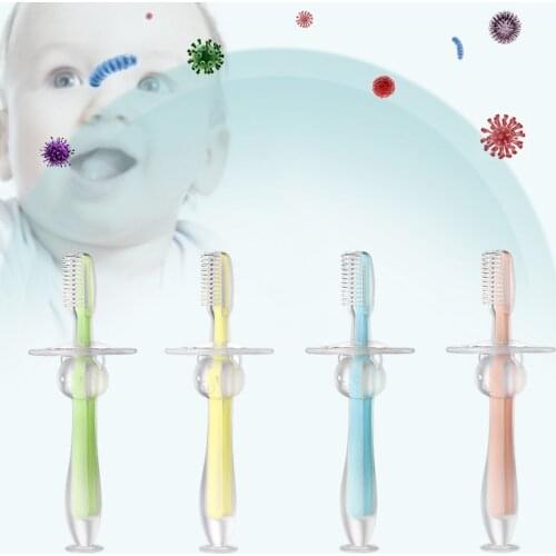 1pc Kids Soft Silicone Training Toothbrush Newborn Children Dental Oral Care Tooth Brush Tool Baby Kid Tooth Brush Baby Items