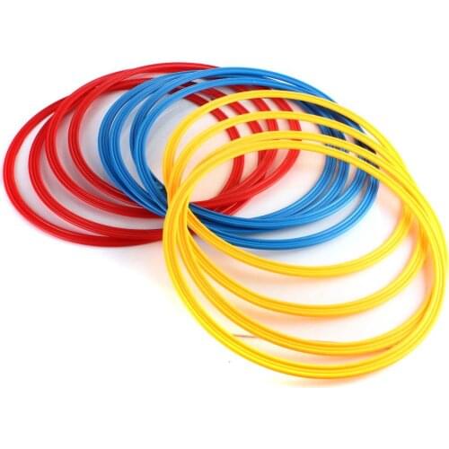 12 PCS Innovations Speed Agility Training Rings Multi Color Soccer Basketball