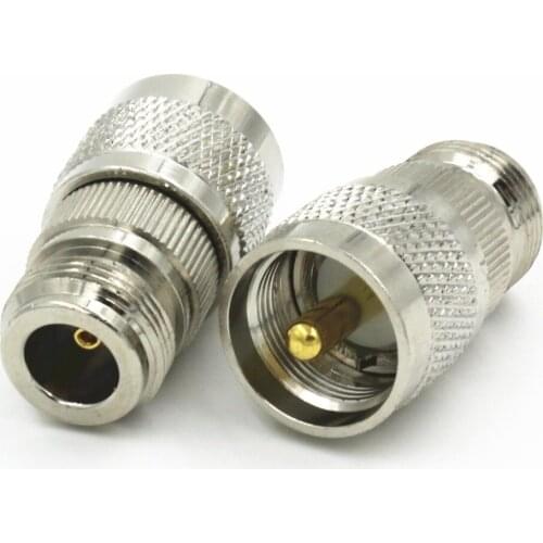 50PCS PL259 PL-259 UHF Male Plug to N Female Jack RF Coaxial Adapter Connector