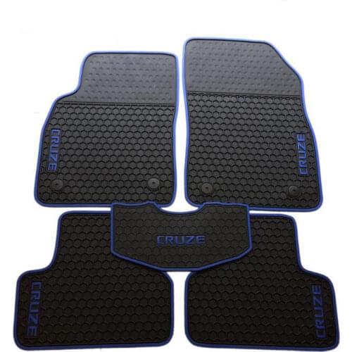 Car Rubber Floor Mats Non-Slip Mat Feet Pads Rugs For Cruze 2009 2010 2011 2012 2013 2014 Left Hand Drive