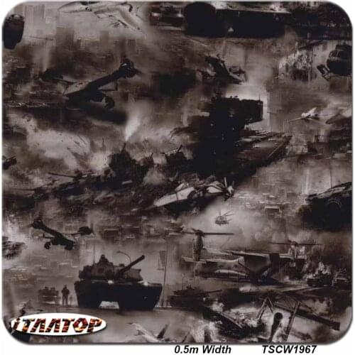 ITAATOP Free Shipping 0.5M * 2/10/20M Cartoon Film Water Transfer Printing Film TSCW1967