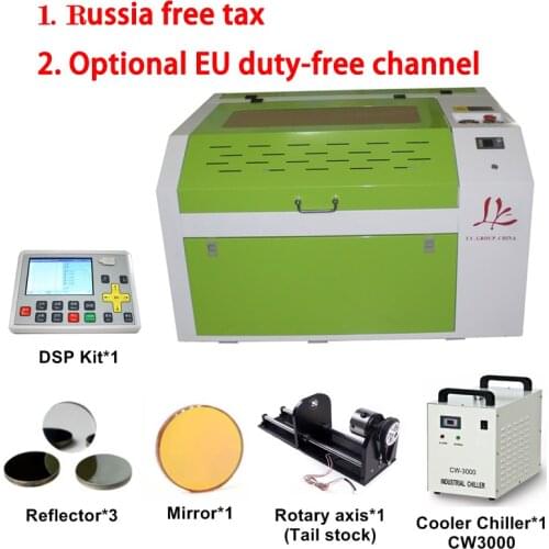 LY CO2 laser cutter 60w 6040/4060 engraving machine with USB support honeycomb laser cutting and engraving machine