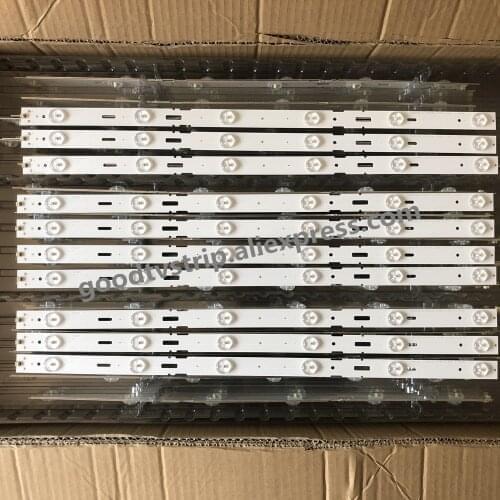 New 10pcs 6LED 525mm LED Backlight strip for Sam sung LE48A5000 2013ARC48 3228N1 48VLE5421BG B48-LW-5433 A48-LB-6436 LSC480HN05