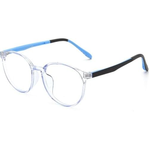 Blu-ray-proof Glasses Frame Mobile Phone Computer Goggles for Juvenile Vision Correction Glasses round Kids Eyewear
