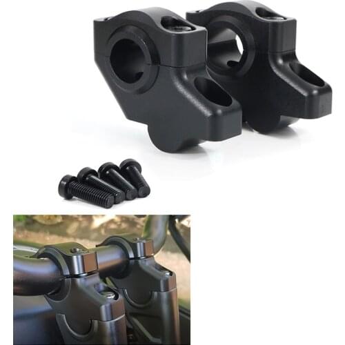 22mm 7/8" Handle Bar Risers Offset Back Moved Fit For Honda XL 1000 V Varadero NC700S NC750S NC700X NC750X Grom MSX125 ST1100