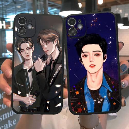 PUNQZY The Untamed The Wolf Xiao Zhan Phone Case For iPhone 12 pro MAX 11 pro XR 5S SE 6s 8 7 Plus X XS MAX TPU Silicone Case