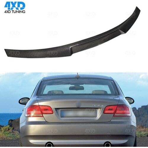M3 E92 Carbon Fiber Spoiler For BMW E92 Coupe 335i 320i 328i Rear Trunk Spoiler Wing 2005 2006 2007 2008 2009 2010 2011 2012