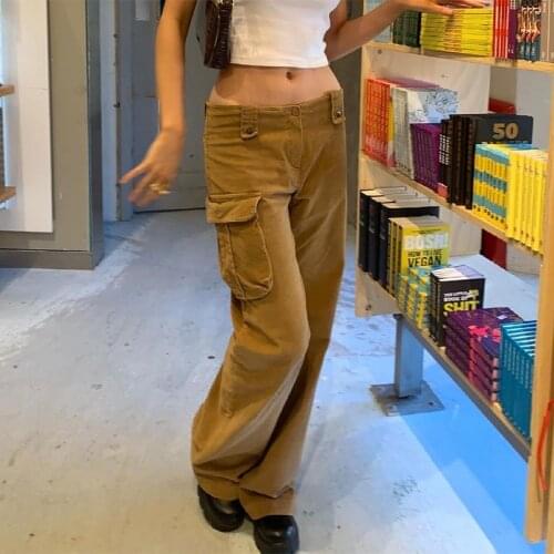 Yueesoul Women's Corduroy Trousers
