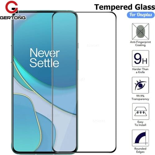 Full Protective Glass For Oneplus 9 Pro 7 8 Pro 8t Screen Protector Tempered Glass For Oneplus 9 9r Nord CE 5G Glass front film
